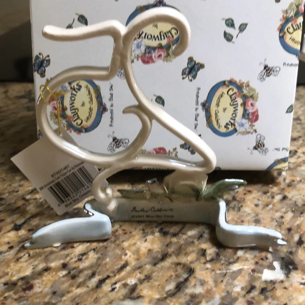 Blue Sky Clayworks 25th Anniversary Cake Topper by Heather Goldminc